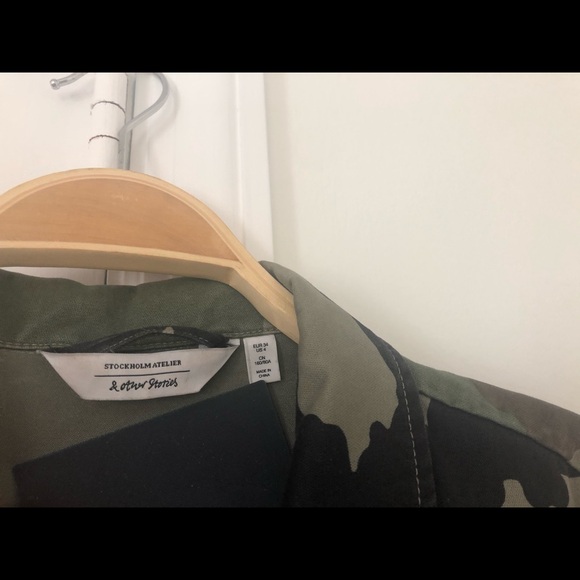 & Other Stories Utility Jacket. - Picture 2 of 4